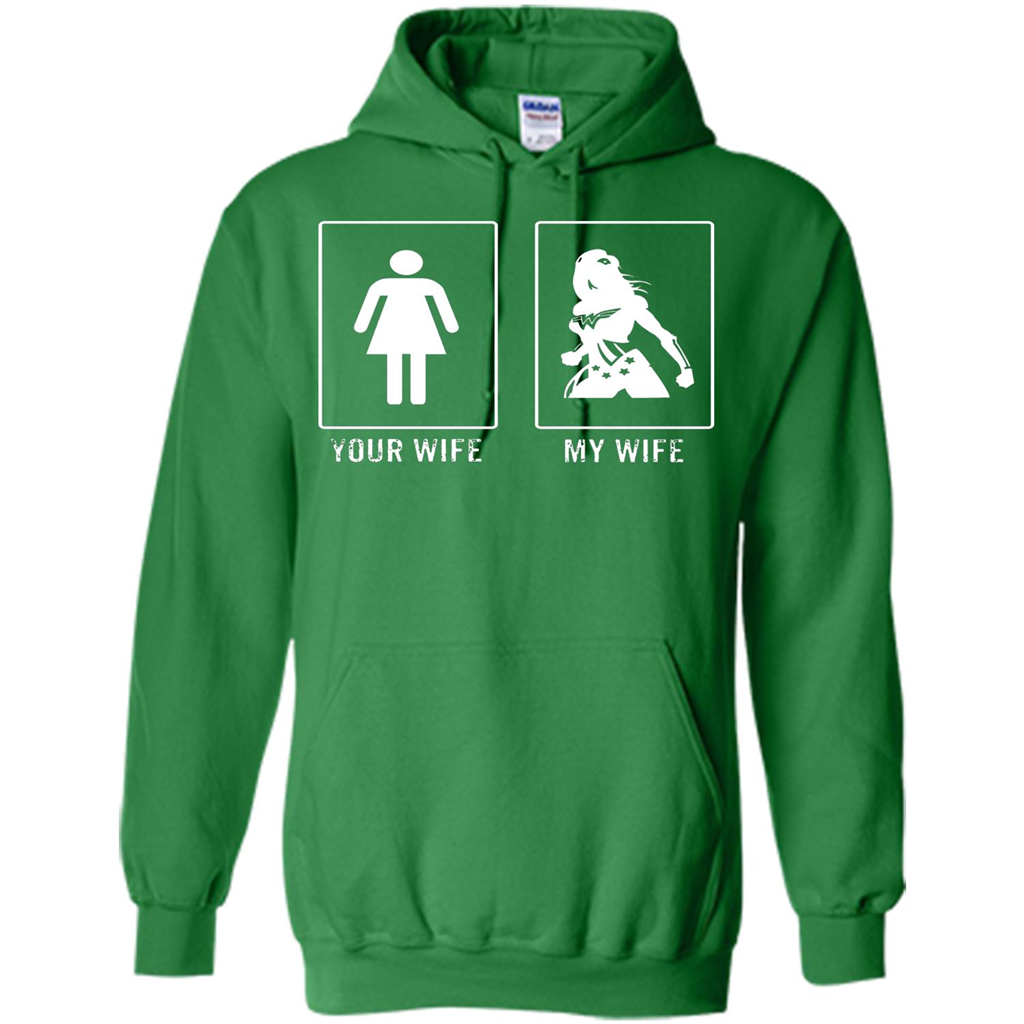 Superhero T-shirt Your Wife My Wife
