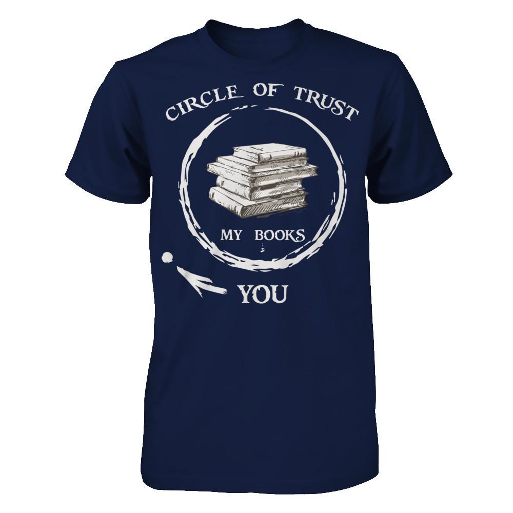My Books - Circle Of Trust Gildan - Short Sleeve Tee Navy