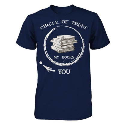 My Books - Circle Of Trust Gildan - Short Sleeve Tee Navy