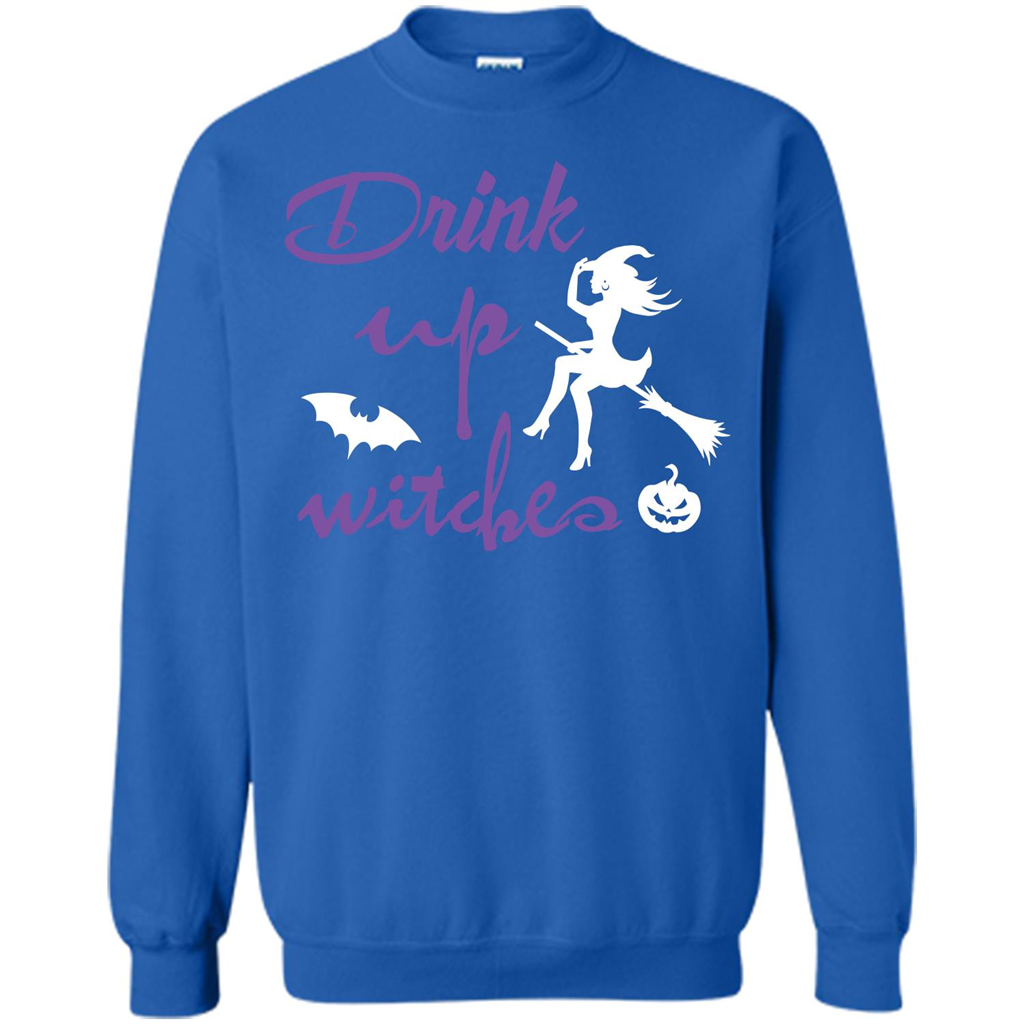 Halloween T-shirt Drink Up Witches T-shirt Royal