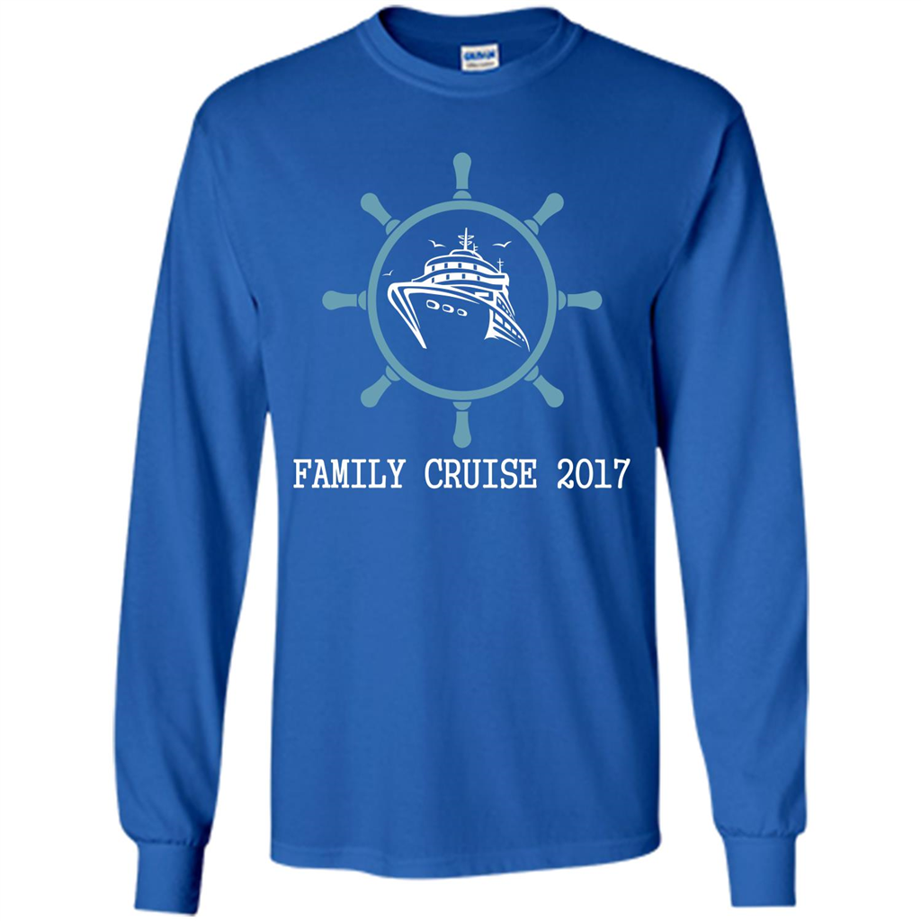 Family T-shirt Family Cruise 2017 Royal