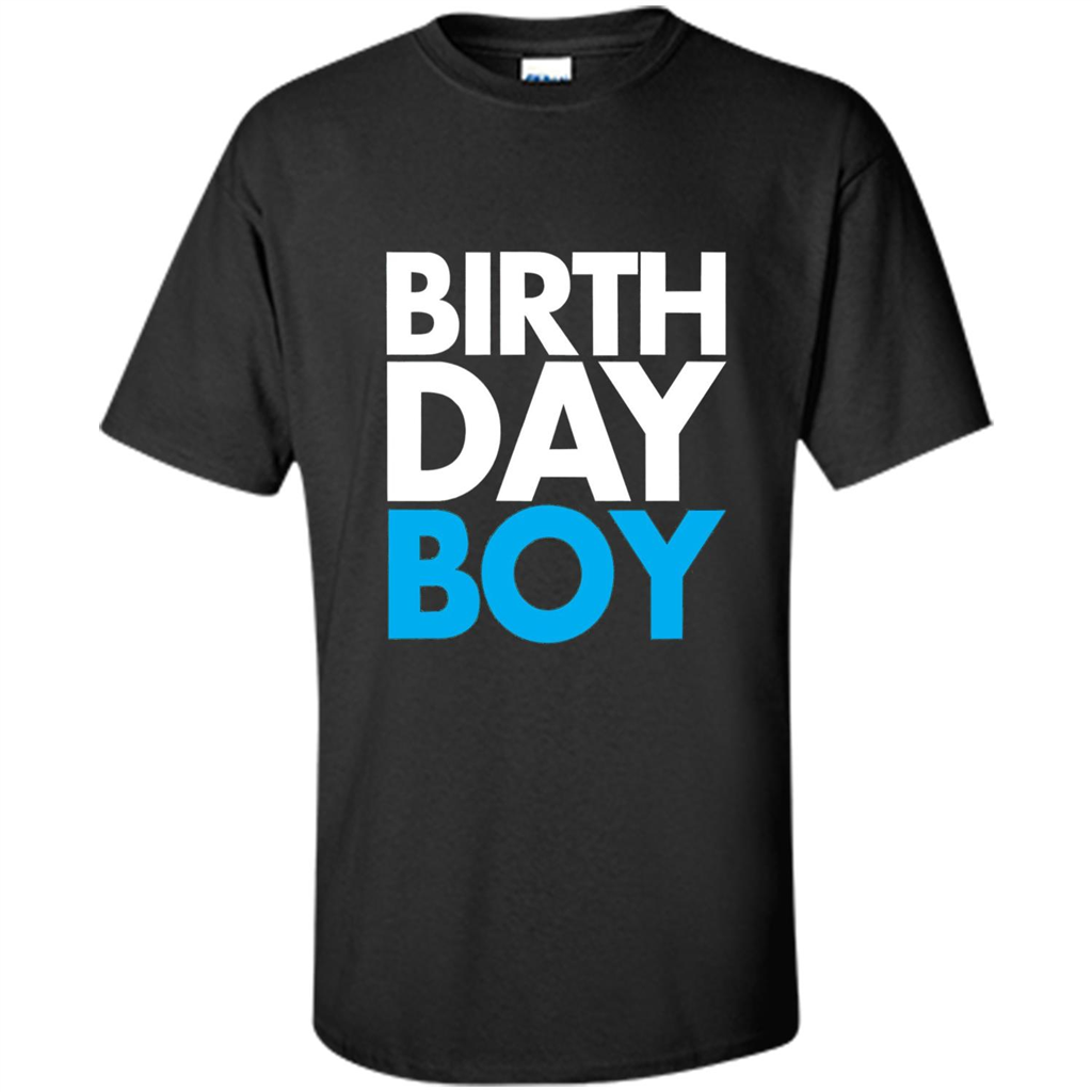 Birth Day Boy T-shirt Black