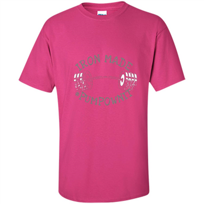 Iron Made Pumpownit Gym T-shirt Heliconia