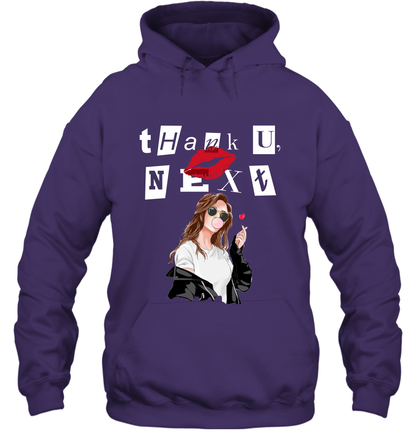 Thank You Next Girls Shirt Hoodie Hoodie Purple