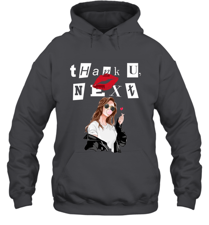 Thank You Next Girls Shirt Hoodie Hoodie Dark Heather