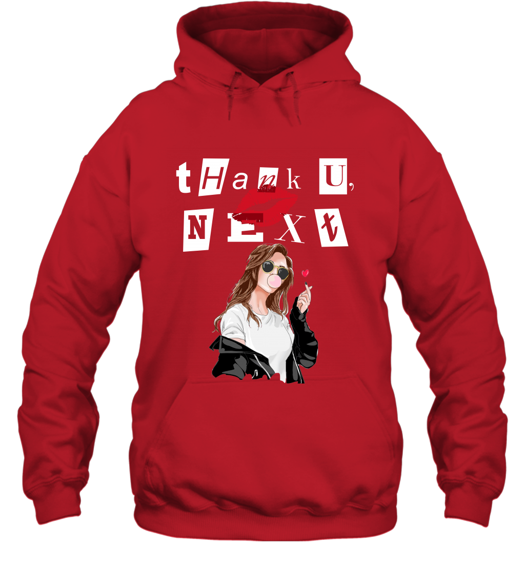 Thank You Next Girls Shirt Hoodie Hoodie Red