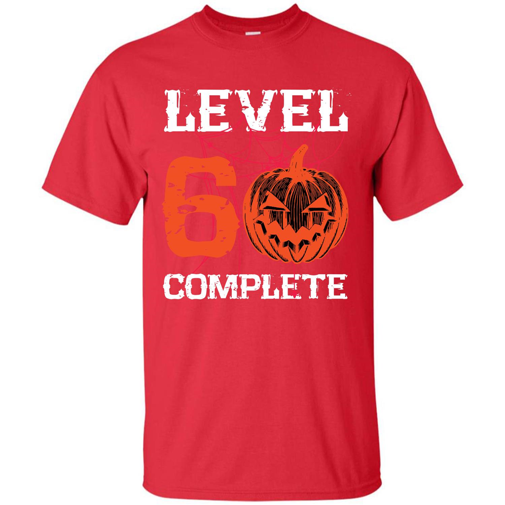 Halloween T-shirt Level 60 Complete Red