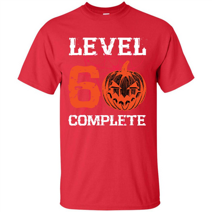 Halloween T-shirt Level 60 Complete Red