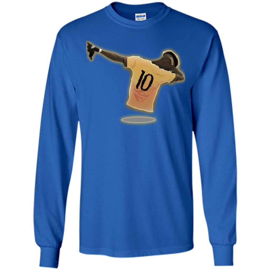 Dabbing Soccer T-shirt Royal