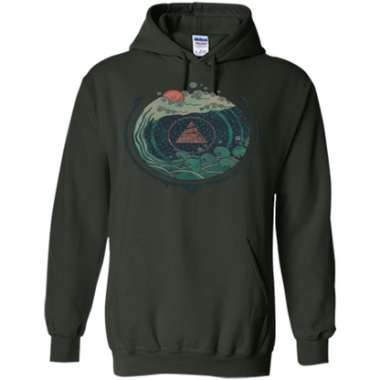 Water T-shirt Forest Green