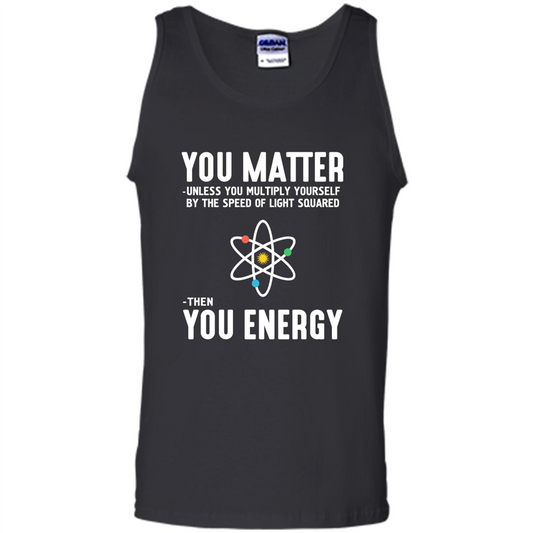Neil deGrasse Tyson You Matter Then You Energy T-Shirt Black