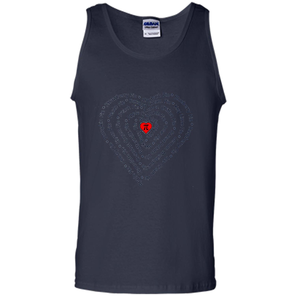 Love Math T-shirt I Love Pie Navy