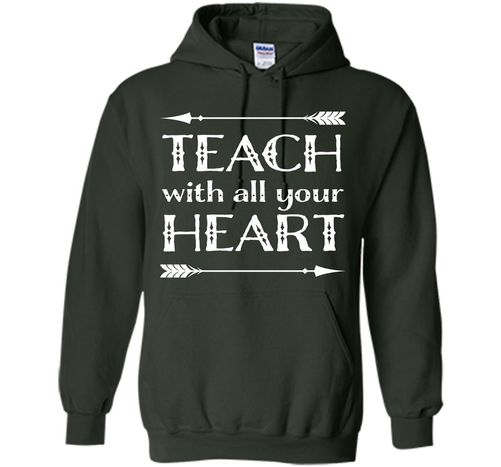 Teacher T-shirt Back To School Teaching Appreciation Gift cool shirt Forest Green