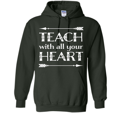 Teacher T-shirt Back To School Teaching Appreciation Gift cool shirt Forest Green