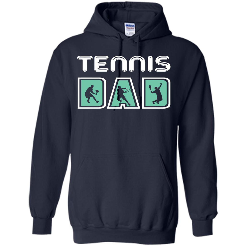 Tennis Lover T-shirt Tennis Dad Navy