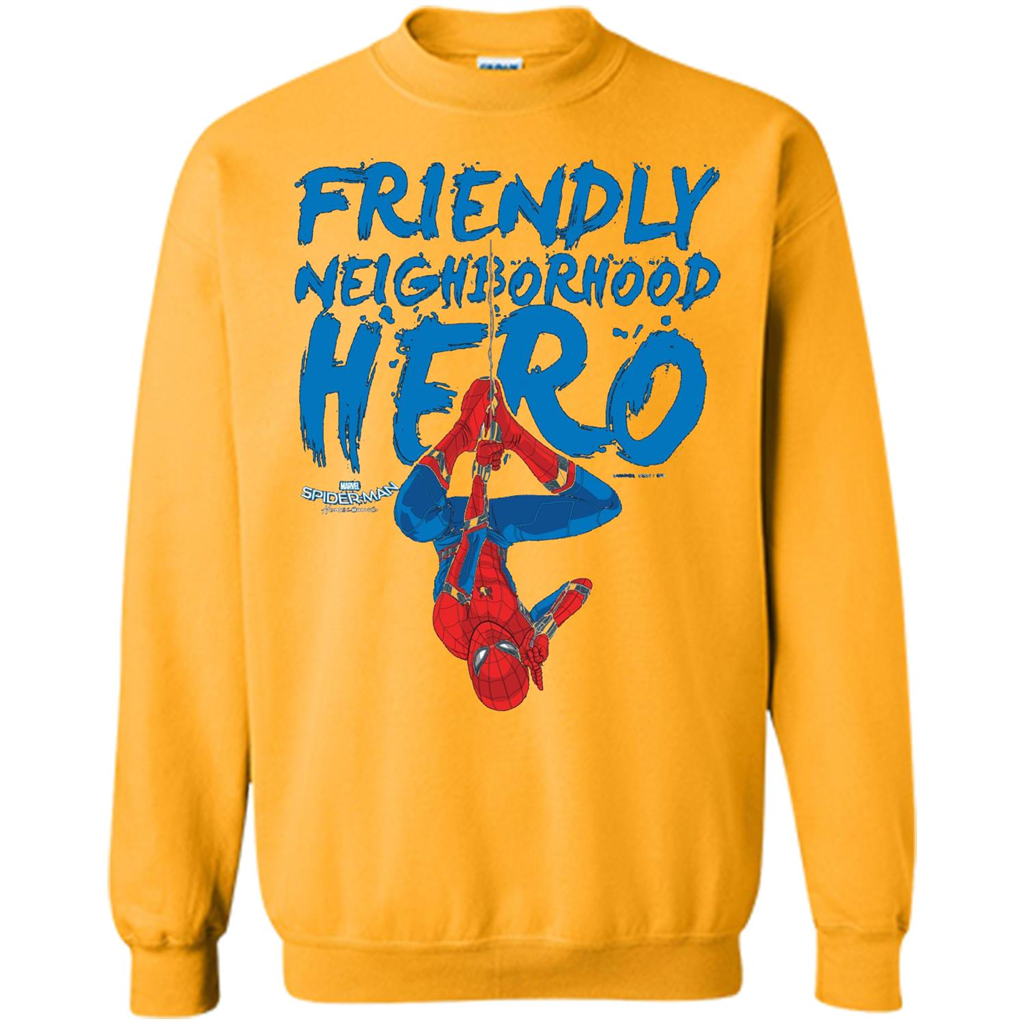 Homecoming Friendly Neighborhood Hero T-shirt Gold