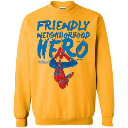 Homecoming Friendly Neighborhood Hero T-shirt Gold