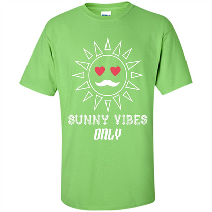 Sunny Vibes Only T-shirt Lime