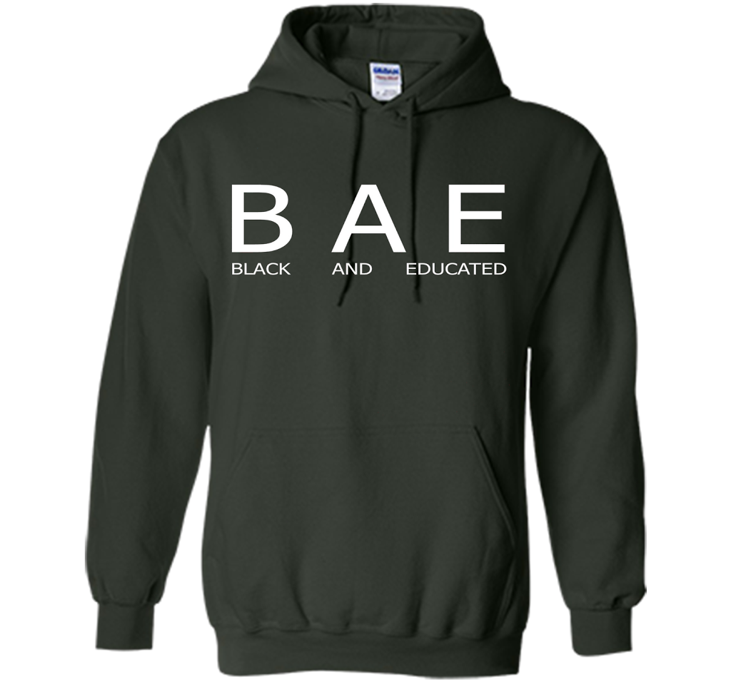 Bae Black And Educated T-shirt Forest Green