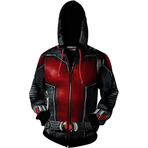 Ant Man Suit Zip Up Hoodie