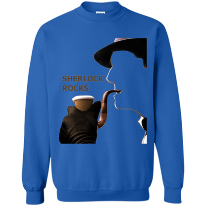 Sherlock Rocks T-shirt Royal