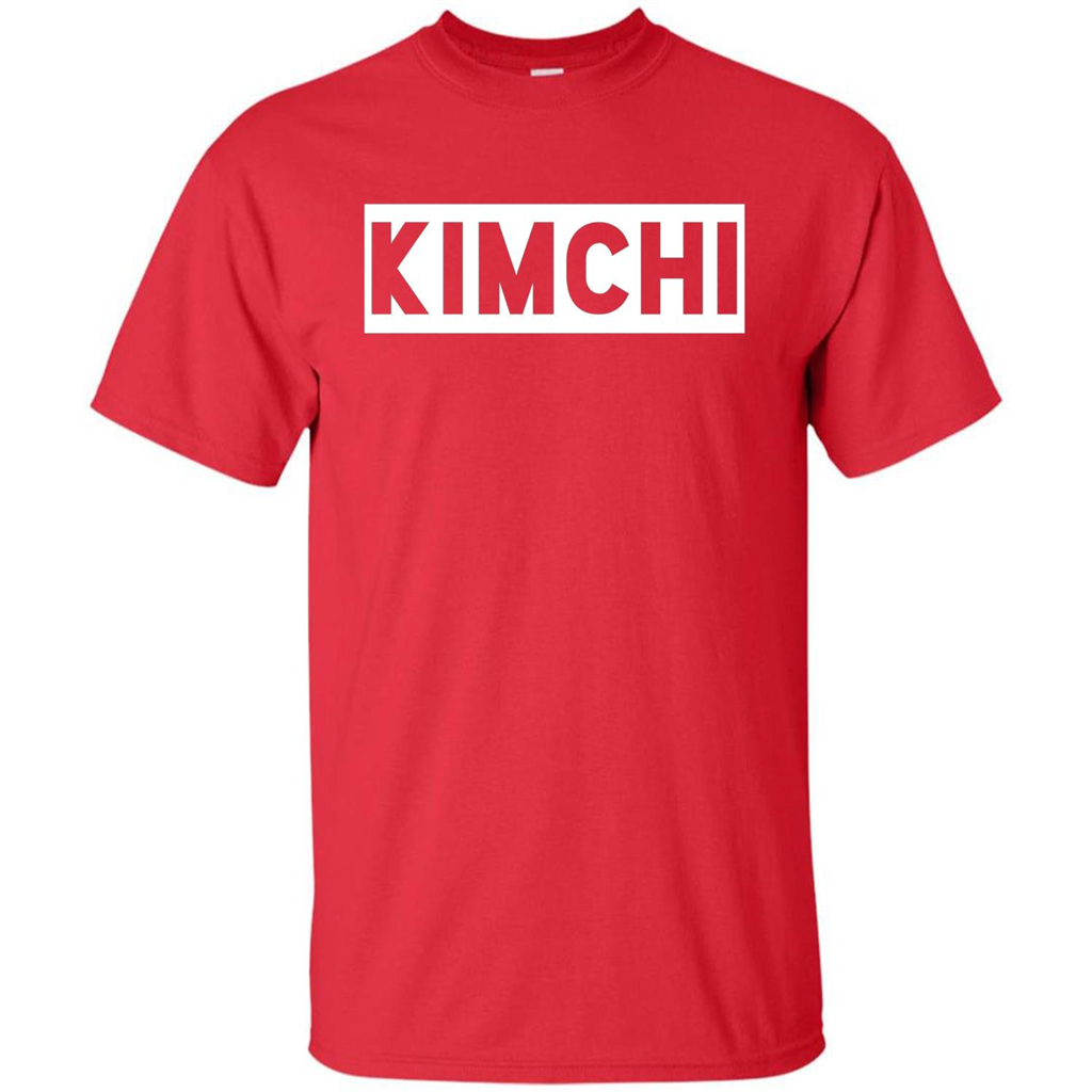 Kimchi T-shirt Korean Food Foodie T-shirt Red