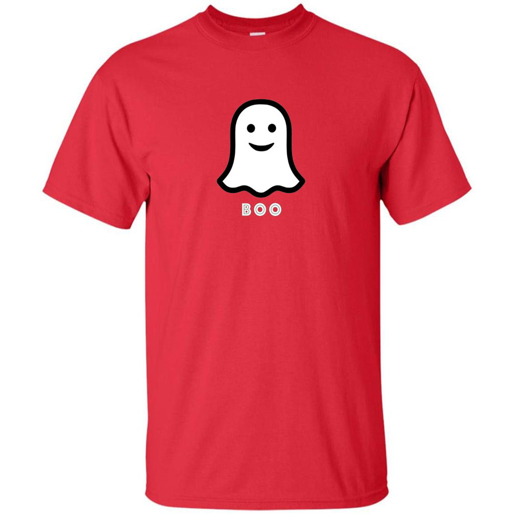 Boo Ghost T-shirt Red