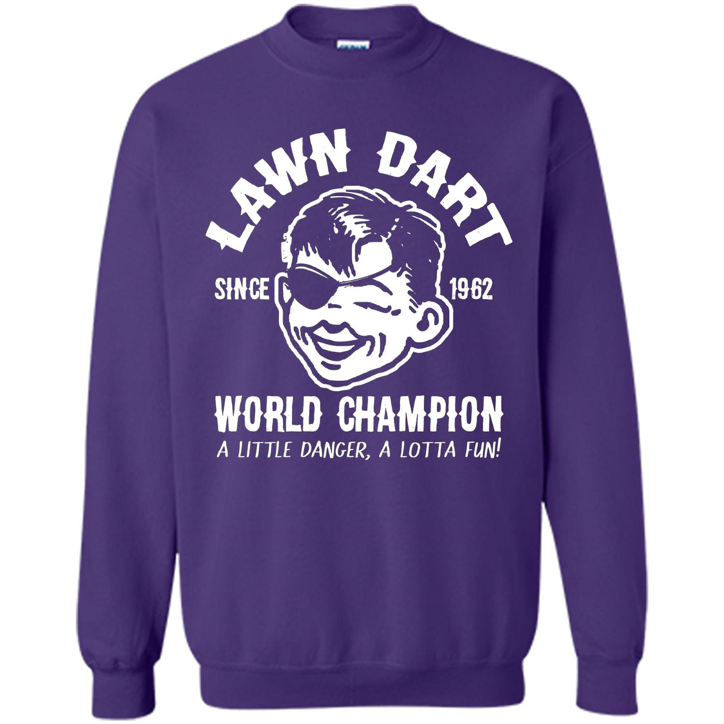 Lawn Dart Since 1962 World Champion Backyard Game T-shirt Orange