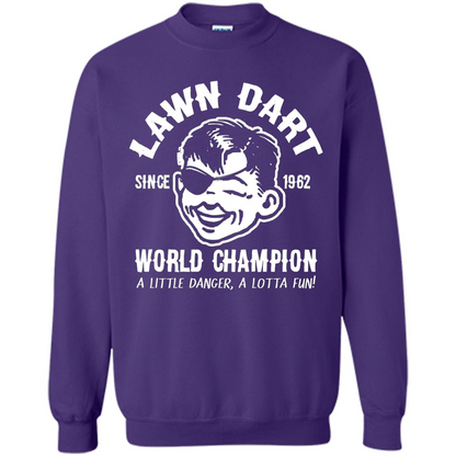 Lawn Dart Since 1962 World Champion Backyard Game T-shirt Orange