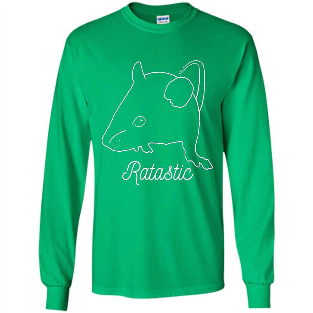 Cute Rat Owners T-shirt Ratastic Irish Green