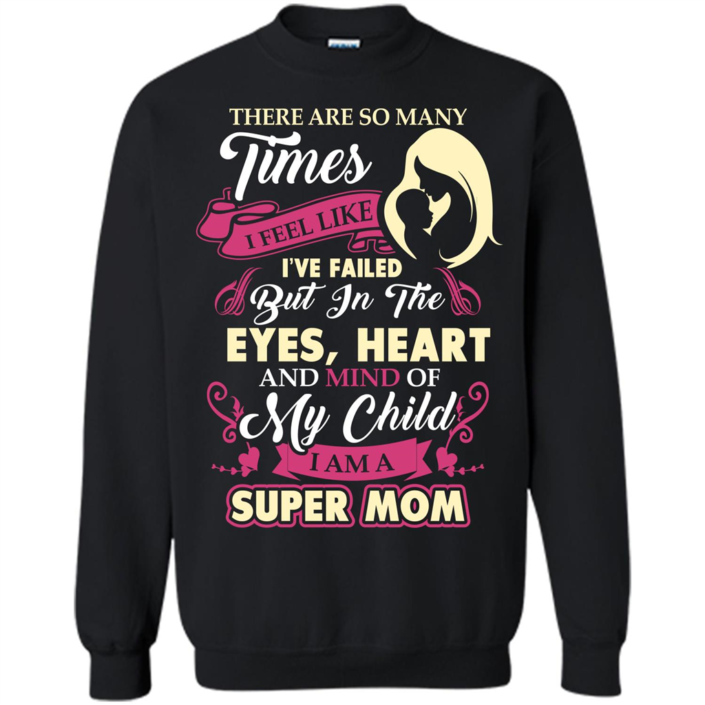 Mommy T-shirt There Are So Many Times I Feel Like T-shirt Black