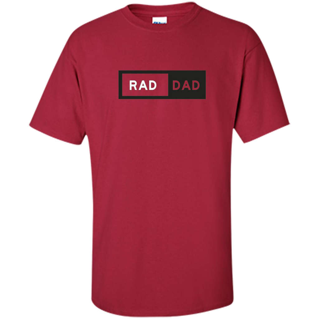 Fathers Day T-shirt Rad Dad Cardinal