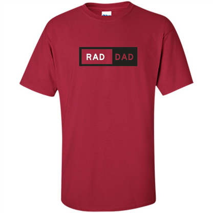 Fathers Day T-shirt Rad Dad Cardinal