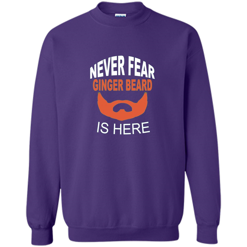Funny Beard T-shirt Never Fear Ginger Beard Is Here