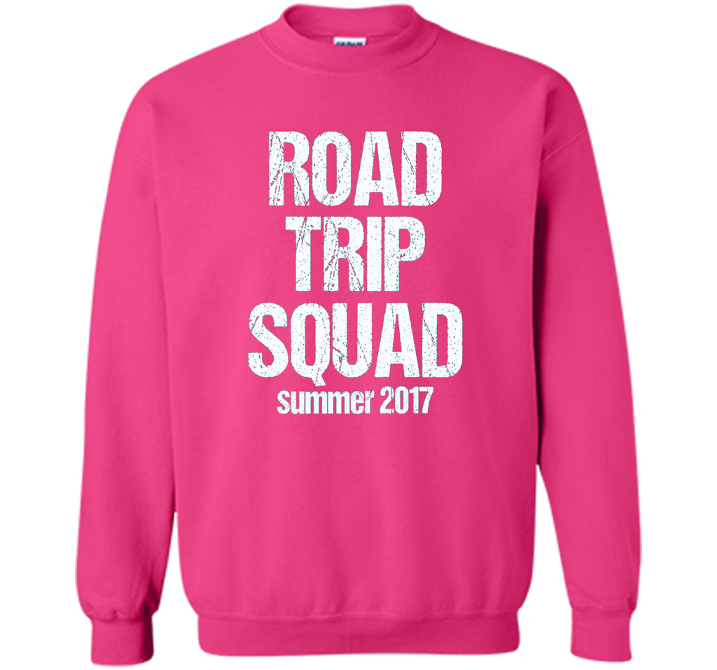 Road Trip Squad - Funny Summer Vacation T-Shirt shirt Heliconia