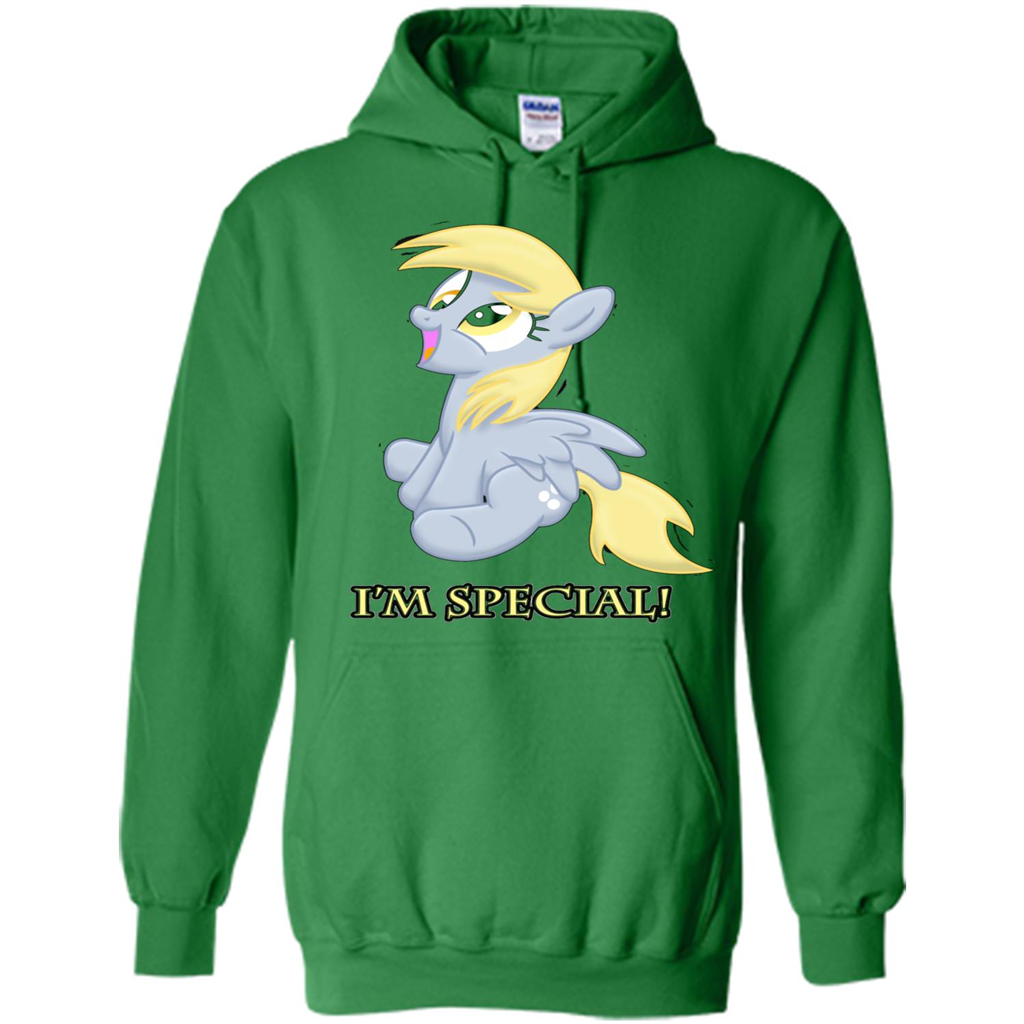 Cartoon Character T-shirt I'm special Irish Green