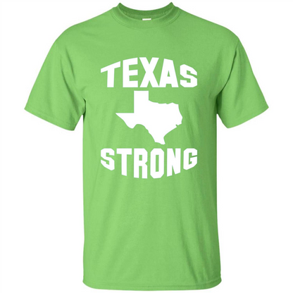 Texas Strong T-shirt Lime