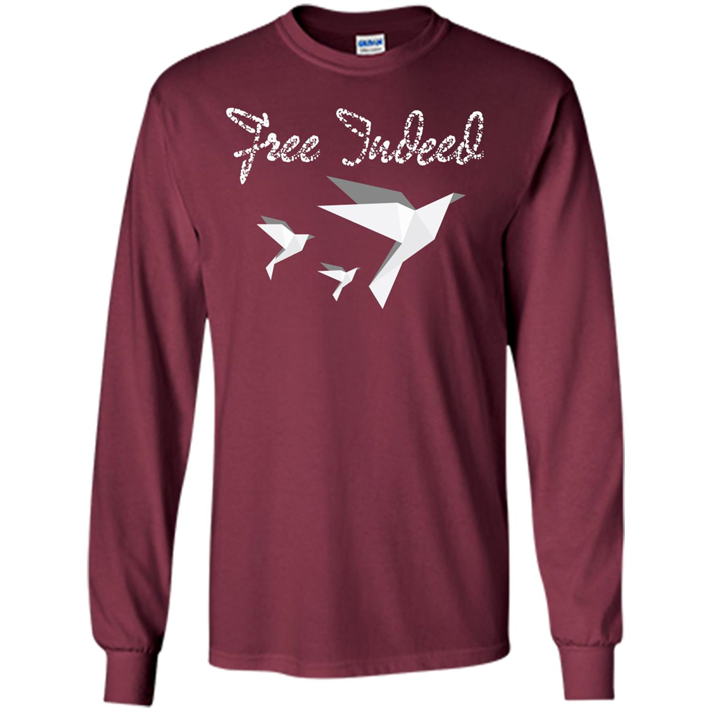 Free Indeed T-shirt Maroon