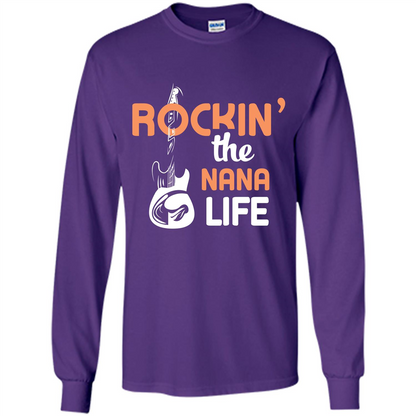 Nana T-shirt Rockin’ The Nana Life Purple