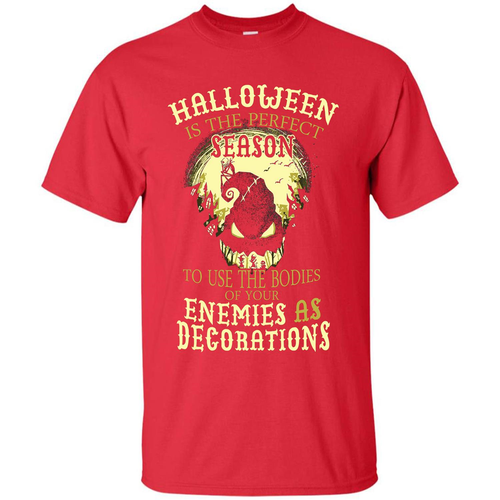 Halloween Is The Perfect Season T-shirt Red