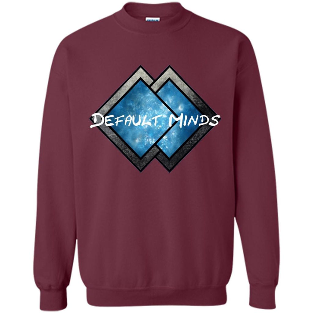 Music T-shirt Default Minds T-shirt Maroon
