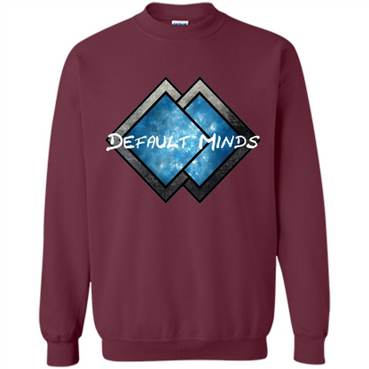 Music T-shirt Default Minds T-shirt Maroon