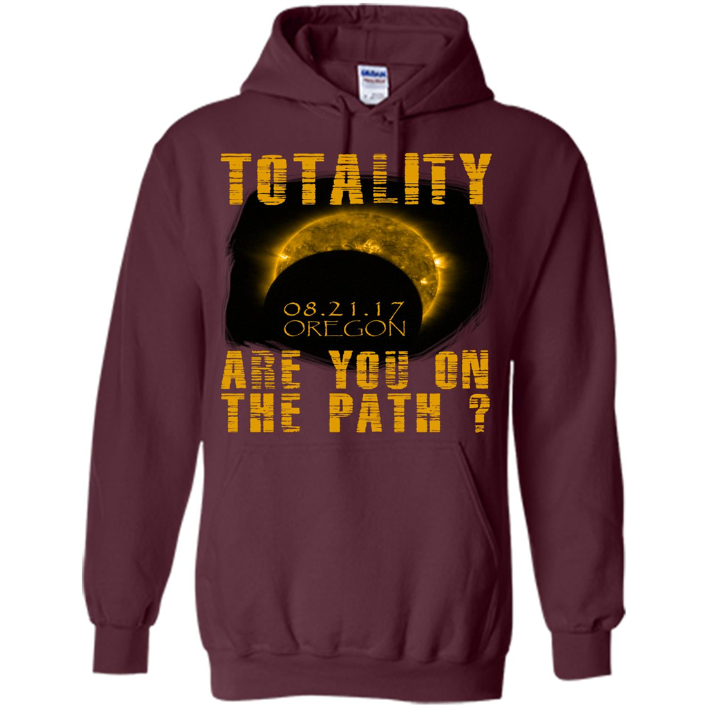 Oregon Totality Are You On The Path August 21 2017 Maroon