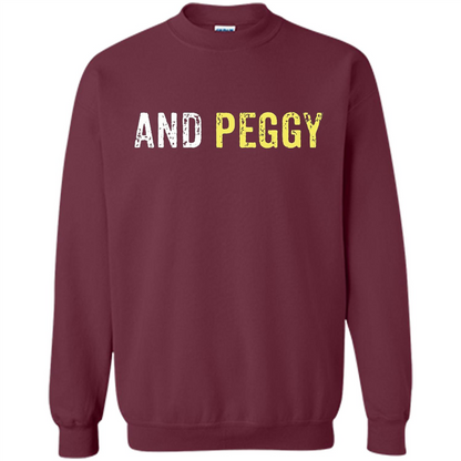 And Peggy T-shirt Maroon