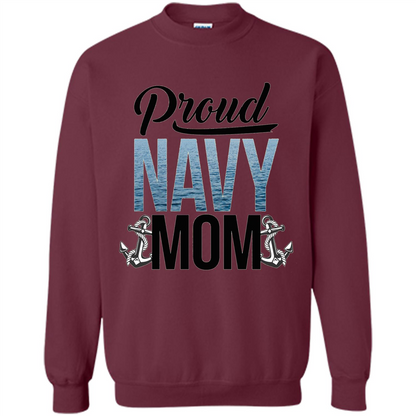 Military. Proud Navy Mom T-shirt