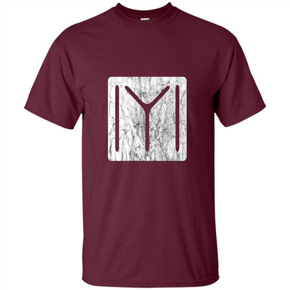 Gokturk T-Shirt Kayi Boyu Iyi T-Shirt Turkish Turkiye Maroon