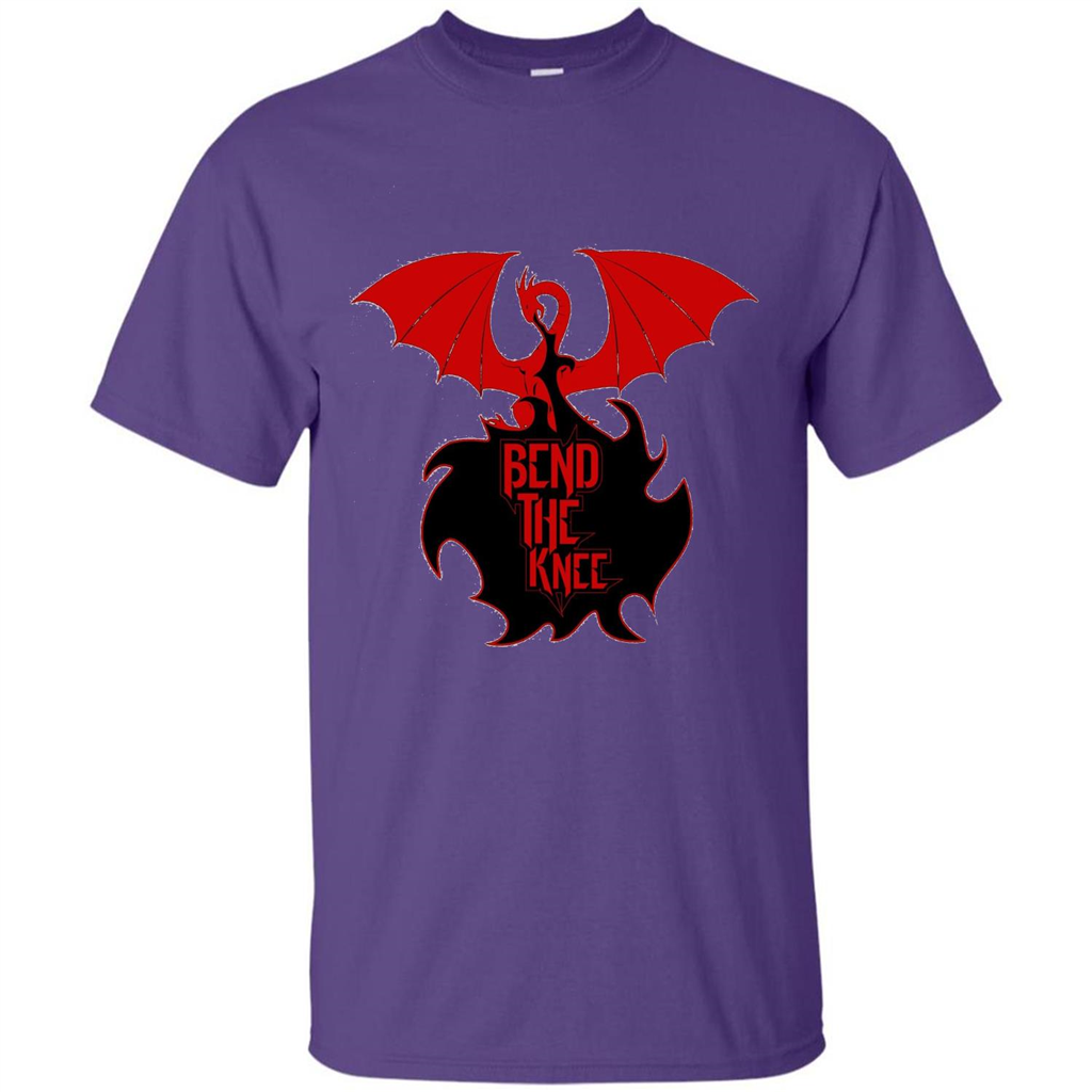Movies T-shirt Bend The Knee T-shirt Purple