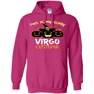 Halloween T-shirt This Is My Scary Virgo Costume T-shirt