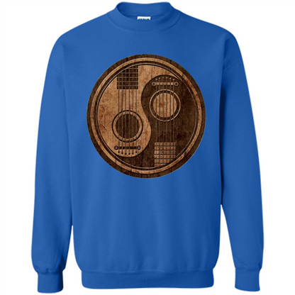 Best gift for Guitar T-shirt Guitar Ying-Yang Gift Royal