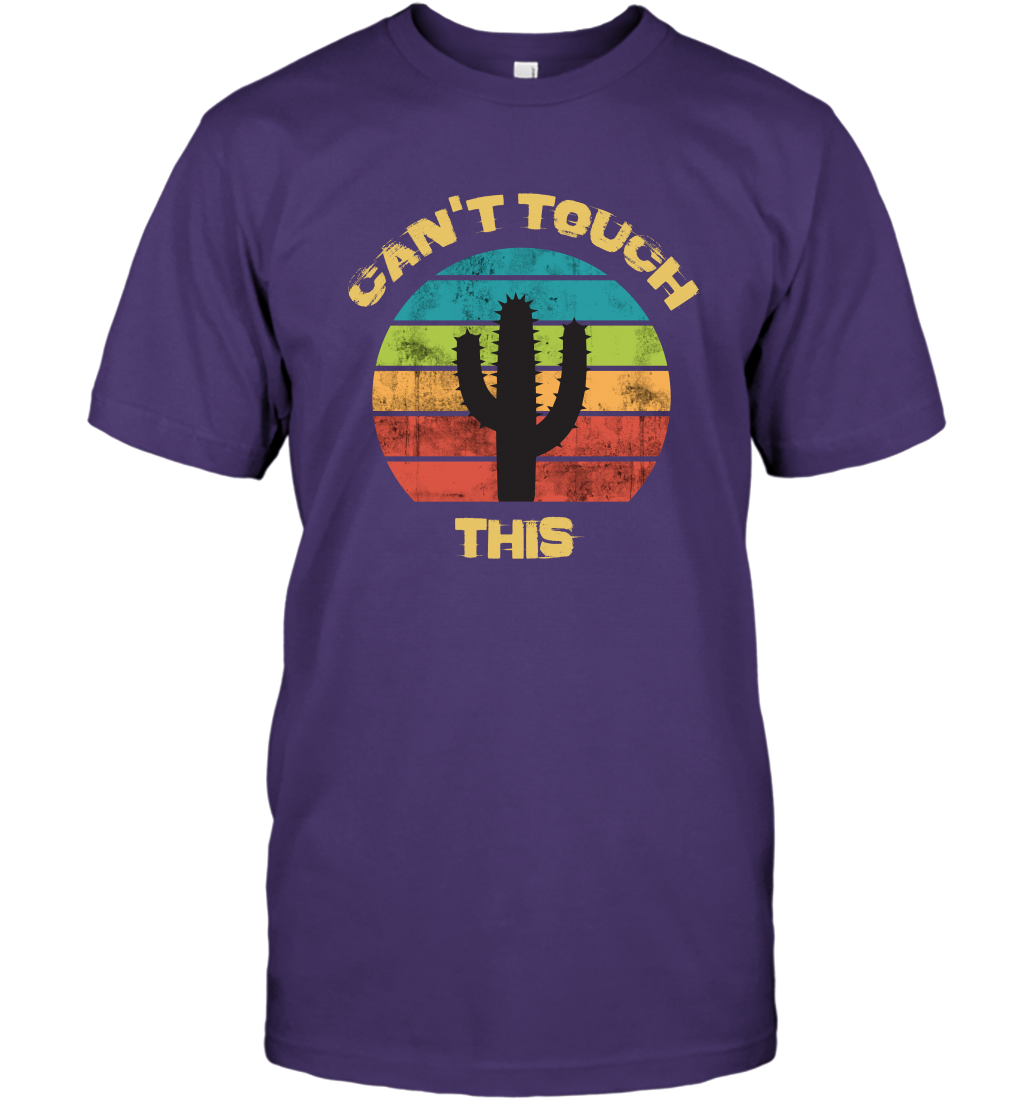 Cant Touch This Catus Shirt T-Shirt T-Shirt Purple